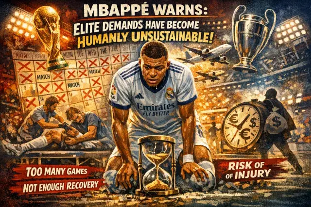 Mbappe Warns That Elite Performance Demands Have Become Humanly Unsustainable